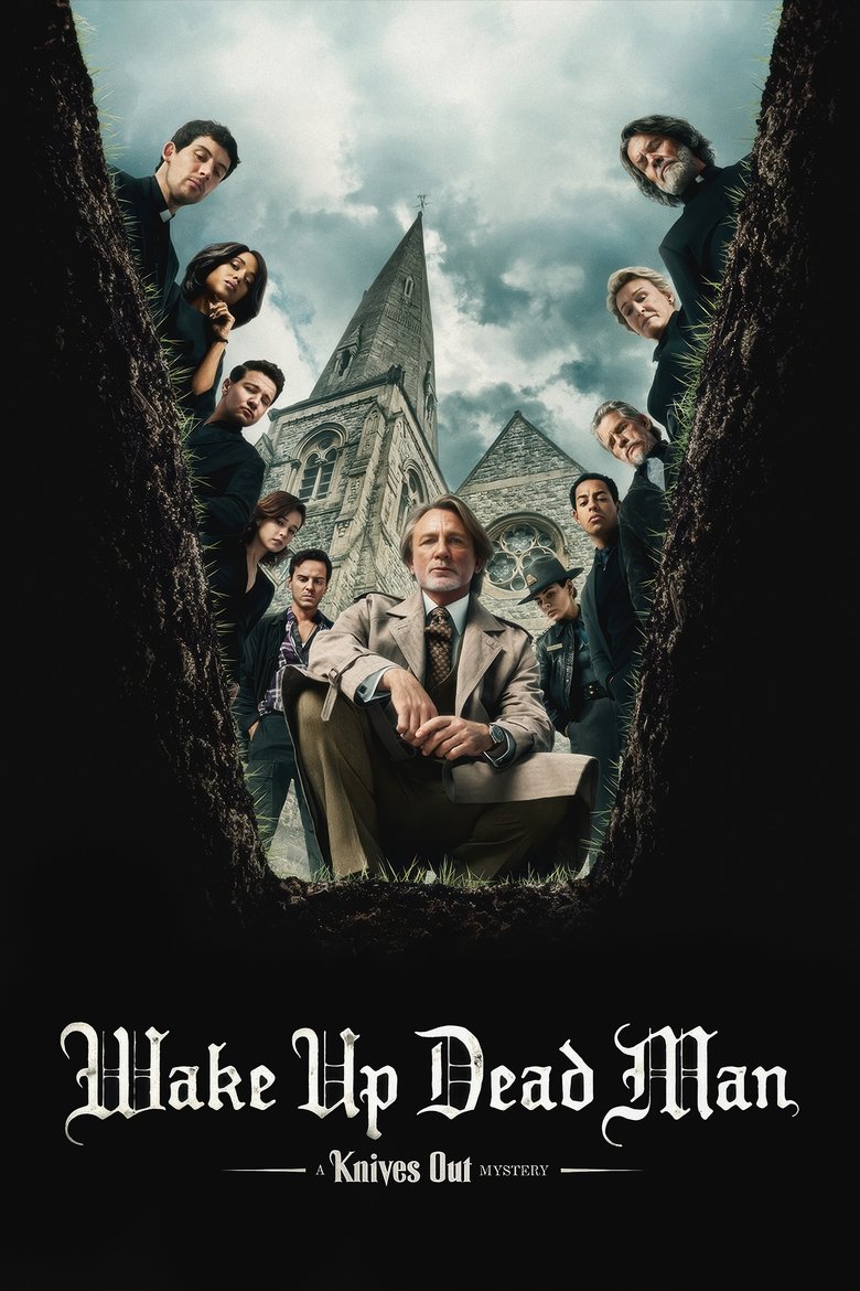 Wake Up Dead Man: A Knives Out Mystery (2025) Hindi Dubbed Netflix