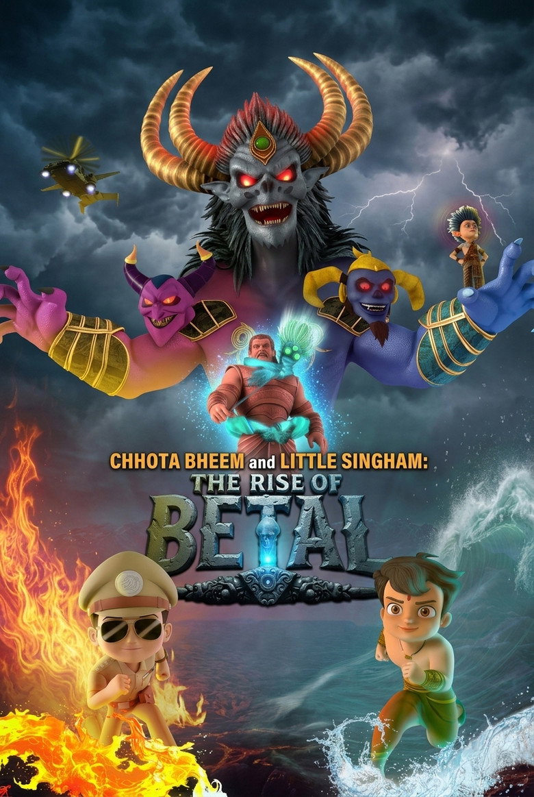 Chhota Bheem and Little Singham: The Rise of Betal (2026) Hindi Dubbed