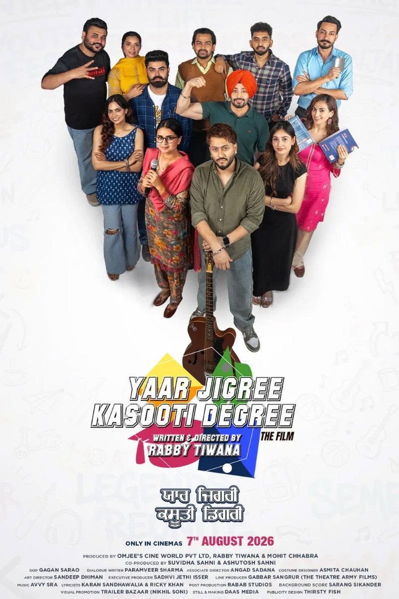 Yaar Jigree Kasooti Degree (2026) Punjabi HD